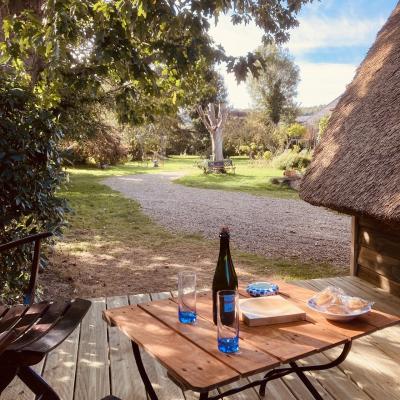 la terrase du chalet